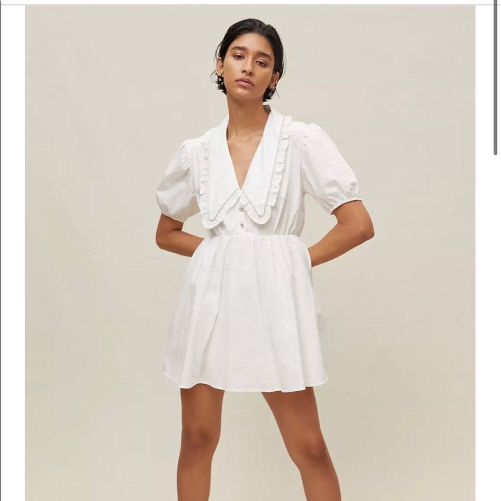 ISO NOT FOR SALE Sister Jane Lily Of The Valley Collared Mini Dress